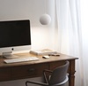 Lampadario piccola sfera bianca 11cm e lampadina sostituibile MR JACK SP1 SMALL BIANCO IDEAL LUX