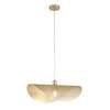 Immagine aggiuntiva di Lampadario a sospensione dorata velina traforata 50cm  42852