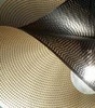 Dettaglio aggiuntivo di Lampadario sospensione nera e oro