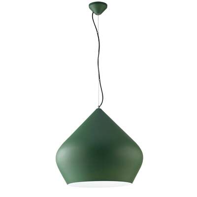 Lampadario verde design pagoda grande 52cm 42270 LUCI MODERNE
