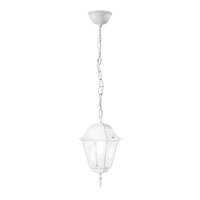 Lampadario sospensione bianco da esterni vetri trasparenti 43641 LUCI ESTERNO