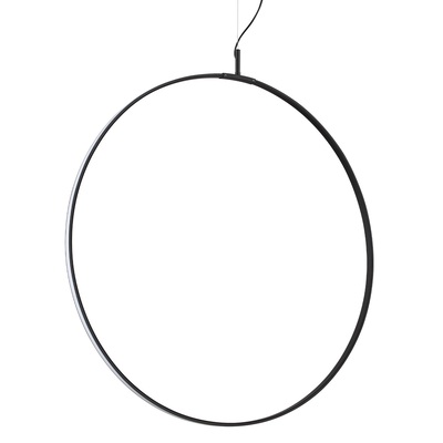 Lampadario di grande impatto cerchio LED verticale 74cm CIRCUS SP D74 IDEAL LUX