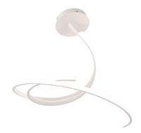 Plafoniera lampadario a led a spirale bianco 40928 LUCI LED