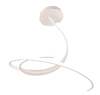 Plafoniera lampadario a led a spirale bianco 40928 LUCI LED