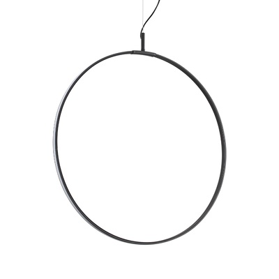 Lampadario cerchio verticale LED 60cm design minimal altezza massima 2,660m CIRCUS SP D60 IDEAL LUX
