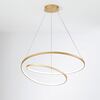 Lampadario led camera da letto salotto nodo gentile 8000Lumen 42542 LUCI