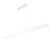 Altra foto Lampadario moderno lineare a sospensione con led integrato dimmerabile