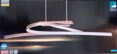 Lampadario LED nodo moderno rose gold 97362 PALOZZA EGLO