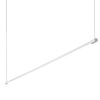 Particolare di Lampadario lineare led lungo 146cm cucina bianco design YOKO SP BIANCO IDEAL LUX