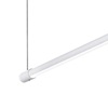 Lampadario lineare led lungo 146cm cucina bianco design YOKO SP BIANCO IDEAL LUX - foto 4