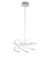 Particolare Lampadario moderno led a spirale bianco 3000K 4000K 6000K dimmerabile