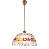 Lampadario 40cm in madreperla fascia frutta colorata 41191 LUCI MODERNE