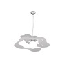 Immagine aggiuntiva di Lampadario di design a onde moderno grigio 50cm 1158/S50-GR RIPPLES TOP LIGHT