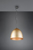 Particolare di Cupola in metallo lampadario sospensione ottone opaco 40 cm  41919