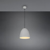 Immagine aggiuntiva di Lampadario moderno cupoletta 25 cm grigio  41916
