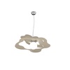 Immagine aggiuntiva di Sospensione lampadario moderno design tortora sabbia 50cm 1158/S50-SA RIPPLES