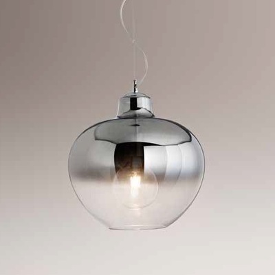 Lampadario a sospensione moderno specchiato sfumato 36cm 6666 SP BOWL PERENZ