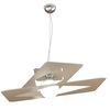 Immagine aggiuntiva di Lampadario tortora in metallo inclinato a zig-zag 1159/S60-SA WACKY TOP LIGHT