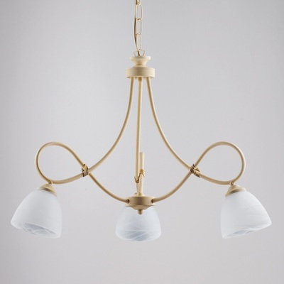 Lampadario 3 luci avorio decorazione decap&egrave; stle classico moderno o shabby  43160