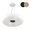 Immagine aggiuntiva di Lampadario bottone deco bianco nero o sabbia 52cm 4 luci E27  45453