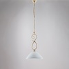 Immagine aggiuntiva di Lampadario a sospensione piccola diffusore 30 cm avorio decap&egrave;  43165