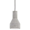 Particolare di Lampadario piccolo esagonale cemento grigio 15x25 OIL-1 SP1 IDEAL LUX