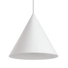 Immagine aggiuntiva di Lampadario moderno a sospensione cono in metallo bianco 30cm A-LINE SP1 D30 B