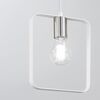 Immagine aggiuntiva di Lampadario cornice di luce bianca geometrica in metallo  45573