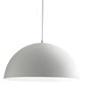 Lampadario cupola bianco 50cm luce per tavolo soggiorno  44379
