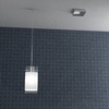 Lampadario a sospensione 1 luce con supporto per decentramento  42095