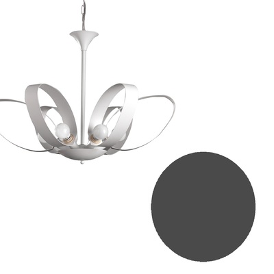 Lampadario moderno in grigio antracite 6 luci grigio antracite  41419
