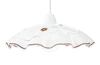 Immagine aggiuntiva di Lampadario sospensione ondulata con decoro marrone fiorellini  42351