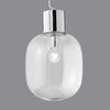 Lampadario 30cm moderno o classico ingresso bagno trasparente  42937