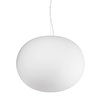Immagine aggiuntiva di Lampadario design ovale in vetro bianco COTTON SP1 D40 IDEAL LUX