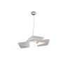 Immagine aggiuntiva di Sospensione moderna media in metallo zig zag grigio 1159/S45-GR WACKY TOP LIG