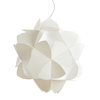 Lampadario moderno in acrilico bianco Cotton 63cm