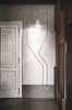Particolare di Lampadario decentrabile da spina 12 metri cemento 12x11 OIL-4 SP1 IDEAL LUX