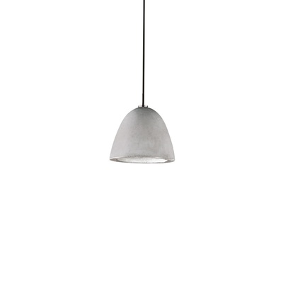 Lampadario decentrabile da spina 12 metri cemento 12x11 OIL-4 SP1 IDEAL LUX