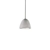 Lampadario decentrabile da spina 12 metri cemento 12x11 OIL-4 SP1 IDEAL LUX