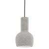 Particolare di Lampadario piccolo moderno cemento grigio cupolina 14x25 OIL-3 SP1 IDEAL LUX