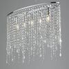 Immagine aggiuntiva di Lampadario a sospensione moderno con cristalli pendenti 5 luci  42302