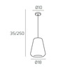 Msure Lampadario delicato illuminazione accogliente