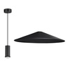 Dettaglio Lampadario moderno a sospensione in metallo bianco diametro 60cm