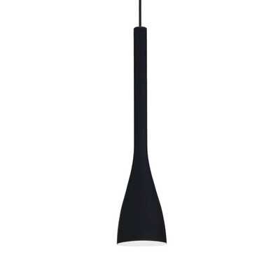Lampadario flut piccolo nero penisole design moderno 10cm FLUT SP1 SMALL NERO IDEAL LUX