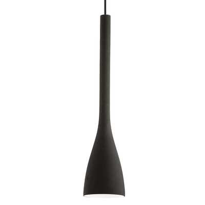 Lampadario isola cucina design flut 14,5 cm nero FLUT SP1 BIG NERO IDEAL LUX