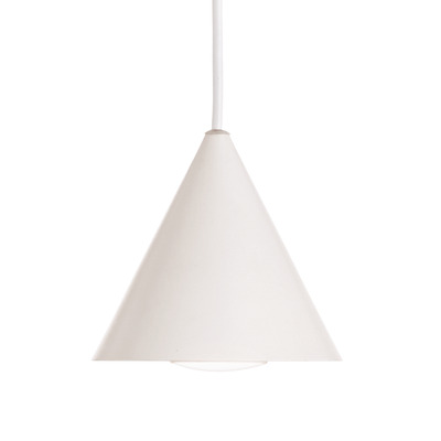 Lampadario piccolo cono metallo bianco 13cm A-LINE SP1 D13 BIANCO IDEAL LUX