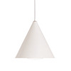 Lampadario piccolo cono metallo bianco 13cm A-LINE SP1 D13 BIANCO IDEAL LUX