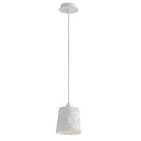 Piccolissimo lampadario romantico fiori pizzo traforato 14cm 42297 LUCI MODERNE