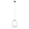 Immagine aggiuntiva di Lampadario con vetro trasparente isole comodini piccoli bagni ingressi  43284