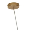 Lampadario lungo sfere di vetro barra oro satinato avvolto da 8 sfere 41874 LUCI MODERNE - foto 7